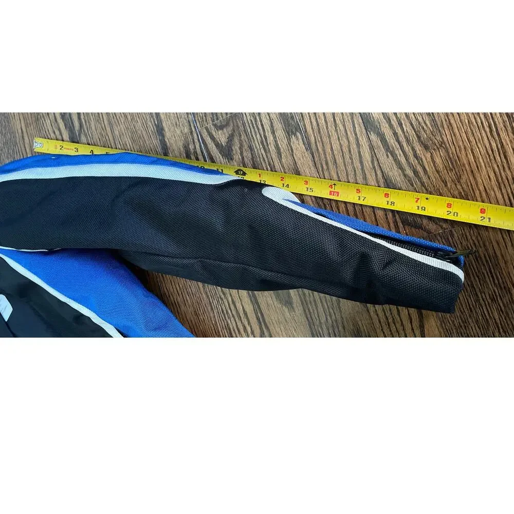BMW Juniors Size Medium‎ Black Blue Motorad Club Rider Racing Jacket